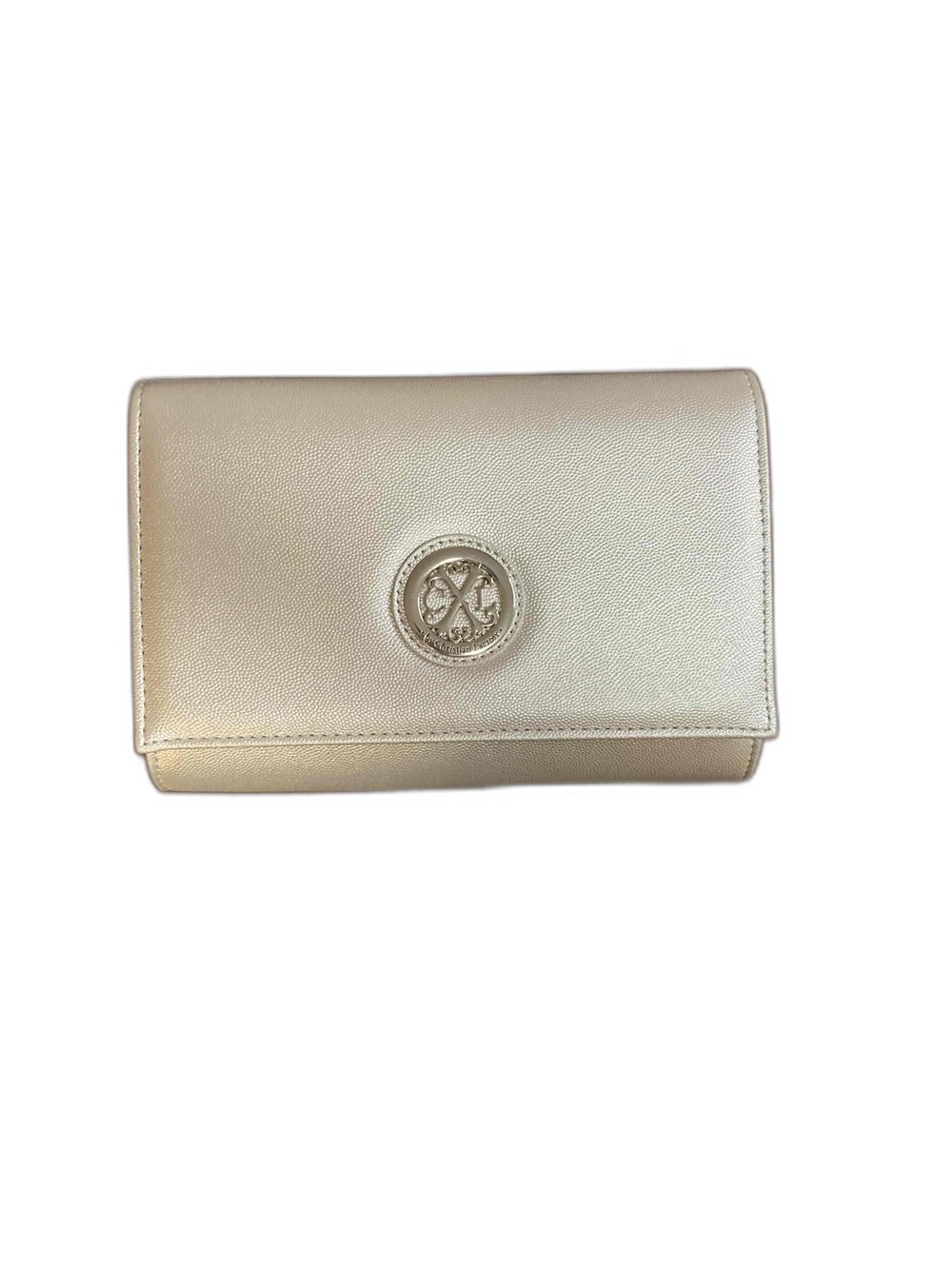Christian Lacroix Paris Glam Chain, 
Silver Clutch Silver NWT